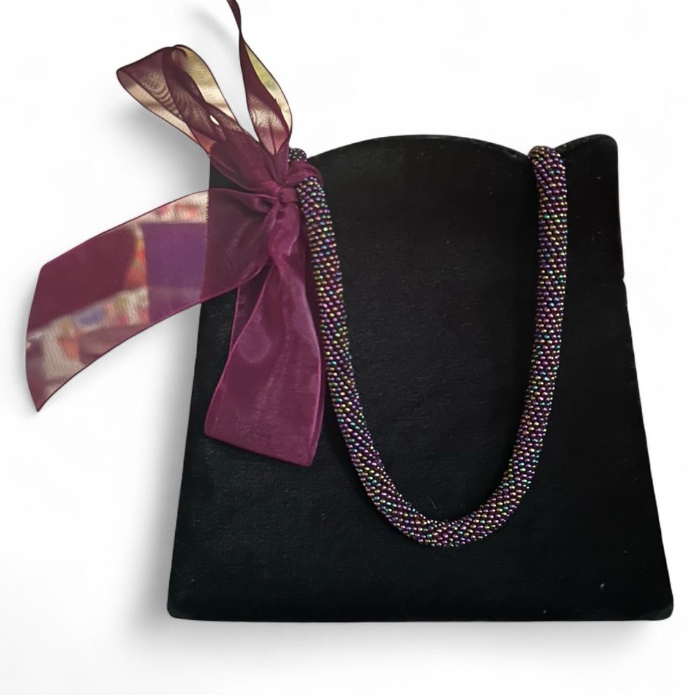 Vintage Bijan Fragrance Black Velvet/Satin Purse